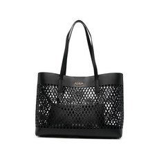 게스 레티 로고 토트 백