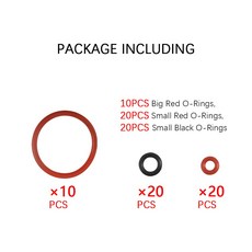 Jura Capresso/Impressa 기계 용 O-링 가스켓 씰 세트 주요 도구 Brew Group 및 배수 밸브 대부분의 Jura와 호환되는 O-링, Wareset B