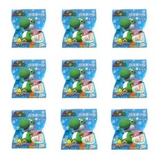 スーパーマリオ 9 개 묶음 바스볼 ヨ시 계란형 전10색, 1개