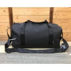 Spywalk 旅行袋 獨立鞋袋層設計 乾溼分離層, PVC皮革-黑色 (112035), 1個