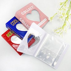 2단 콜렉트북 콜북 포카 포토카드 바인더, 화이트