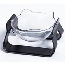 DOUGEZ 반려동물 각도조절 식기, 1개, 핑크