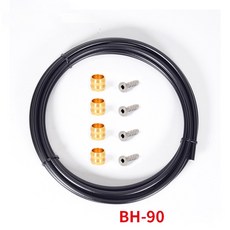 유압 디스크 브레이크 케이블 BH59 자전거용 5mm 올리브 BH90 호스 세트 액세서리 산악 자전거, 02 B, 1개