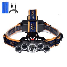 해루질 랜턴 집어등 작업등 충전 헤드 서치 라이트 수중, 7. 헤드램프 배터리세트
