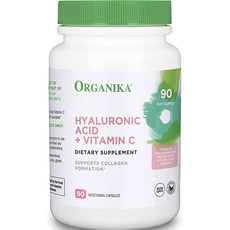 Organica 透明質酸+維生素C素食膠囊, 1個, 90入