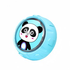 兒童智能觸屏發光跳高訓練器 附贈電池, 1個, 語音發光附電池-藍熊貓