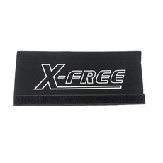 X-FREE優質自行車後下叉保護套 腳踏車下管保護套 魔鬼氈護鏈套 車架保護套, 1個