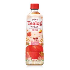 티로그 루비자두 아이스티 제로칼로리, 12개, 500ml