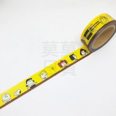 莫莫日貨 日本原裝進口 史努比博物館限定和紙膠帶 (史努比 胡士托), 1個