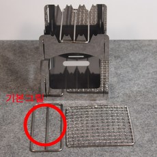 노마드우드스토브전용 그릴만(스토브는 제외), 기본형그릴만(스토브제외), 1개