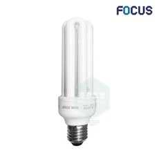 포커스 장미전구 삼파장램프 EL25W E26, 1개