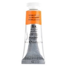 윈저앤뉴튼 프로페셔널 수채화 물감 14ml, 319 Indian Yellow