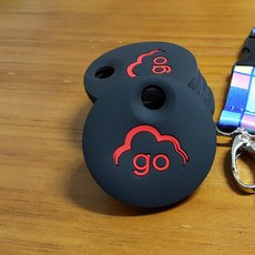 機車鑰匙圈保護套, go黑鑰匙套, 1個