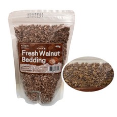 Acepet 新鮮核桃墊料 寵物用透氣乾爽墊材, 400g, 1個