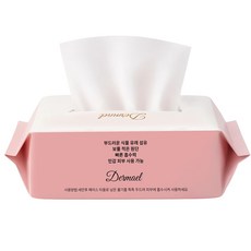 더마엘 저자극 일회용 페이스타올, 1개, 70매입