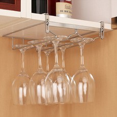 라온텐 와인잔거치대 보관렉 와인잔걸이 정리대 와인잔랙 2열 스텐, 1개