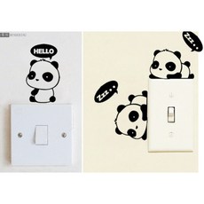 開關貼 辦公室 臥室 開關貼, 小貓