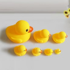 유아 물놀이 오리인형 목욕놀이 18cm 1p, 단품, 1개