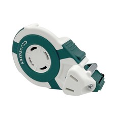 samsc.pro 定距膠帶台 適用15mm以下遮蔽膠帶 TD-105B/TD-105G, 綠白色, 1個