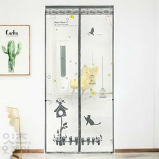 보급창고 러브레터 문 모기장 90x210cm 현관문모기장