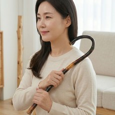 생활해랑 갈고리 안마기 지압봉 등 어깨 견갑골, 우드, 1개