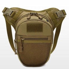 戰術騎行包 戶外運動旅行揹包 單肩斜挎包, 狼棕色(升級款)