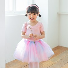 ATB-1003-핑크 반팔 레오타드 아떼르발레