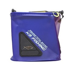 24L 두레박 어깨끈 세트 K3FISHING 낚시 해루질용 EVA두레박 5가지색상, 블루