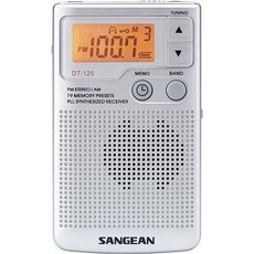 SANGEAN山進 DT-125 數位式口袋型收音機
