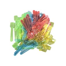 아이스크림 스푼 9.5cm 형광칼라 4종 100개 / 형광 칼라 젤라또 수저, 1개, 혼합