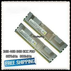 DDR2 4GB 8GB 667MHz 800MHz 서버 메모리 PC2 5300F 6400F ECC FBD FB 완전 버퍼 RAM