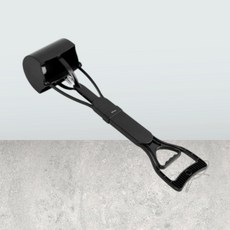 베스트피플 펫코코 중대형 반려견 배변집게 애견용품, 검정, 1개