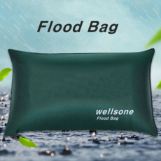 웰스원 플러드백 차수막 차수판 수방 모래주머니 침수방지 물막이 수해예방, 1개