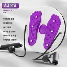리핀247 지압트위스터 운동기구 홈트기구 트위스터, 1개, 차밍 퍼플 어드밴스드