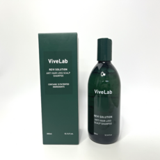 바이브랩 리바이 솔루션 안티 헤어 로스 샴푸 탈모 샴푸, 300ml, 1개