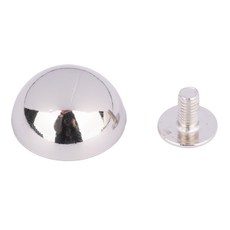 볼록 가방발 15MM - 실버, 1개