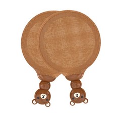 泡泡乒乓球套組 戶外兒童玩具 趣味運動 手眼協調訓練 親子互動, 小熊棕, 1個