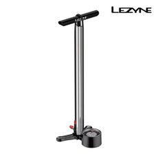 Lezyne CNC FLOOR DRIVE ABS 1 PRO 立式打氣筒, 金屬銀, 1個