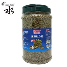 台灣紅烏龜飼料 條狀 兩棲爬蟲類 2.2公升, 1個