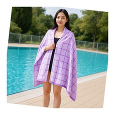 코튼 바스타월 퍼플 30수 집들이선물 사우나타올 목욕타월