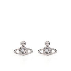 비비안웨스트우드 나노 솔리테어 스터드 이어링