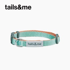 tails&me 經典尼龍系列 貓用胸背帶, 1個, 項圈 粉橘薄荷, 粉橘薄荷