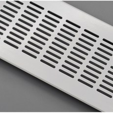 내장 냉장고 환기 사각형 그릴 다다미 구멍 환기구 오븐 신발 캐비닛 멋진 옷장, 30) E silvery - 600X100mm, E silvery