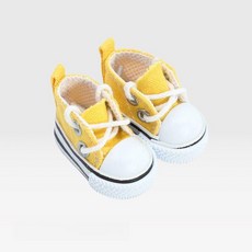 20cm 코튼 인형 17cm15cm 라부부 캔버스 심플 디자인 운동화 인형 액세서리 인형코디용 슈즈, 라부부 15cm 인형-옐로우 캔버스