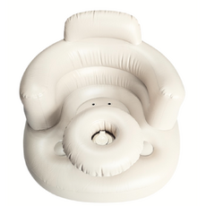 딜릿 소프트 의자 체어 유아 베이비 도넛튜브, 1개, 무지-베이지