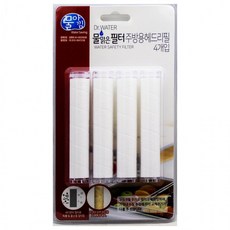 닥터워터 물맑은 필터 주방용헤드 리필 4개입, 4개, 단일상품1