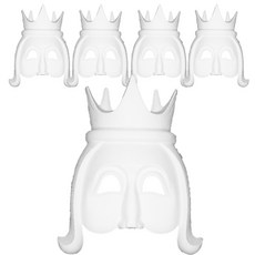 키득키득 종이탈 공주 고무줄포함, 5개, 단일