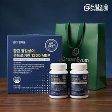 드림이음 황금 철갑상어 콘드로이친 1200 MBP 6형 철갑상어연골 선물세트 1세트 4개월분, 2개, 120정