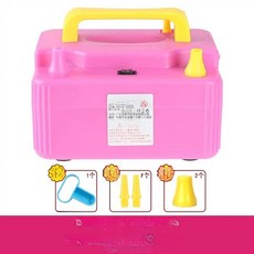 도랑가게 풍선바람넣는기계 펌프 기계 풍선, 1개, 진분홍 표준 10인치 이중층