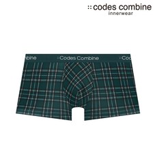 코데즈컴바인이너웨어 체크 프린트 그린 드로즈 CEMDR243GR 321975